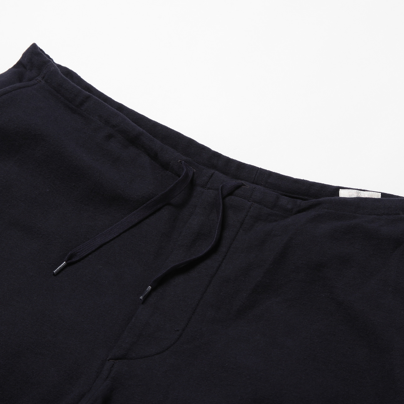 COMOLI / コモリ | インレイツイル ドローストリングパンツ - Navy