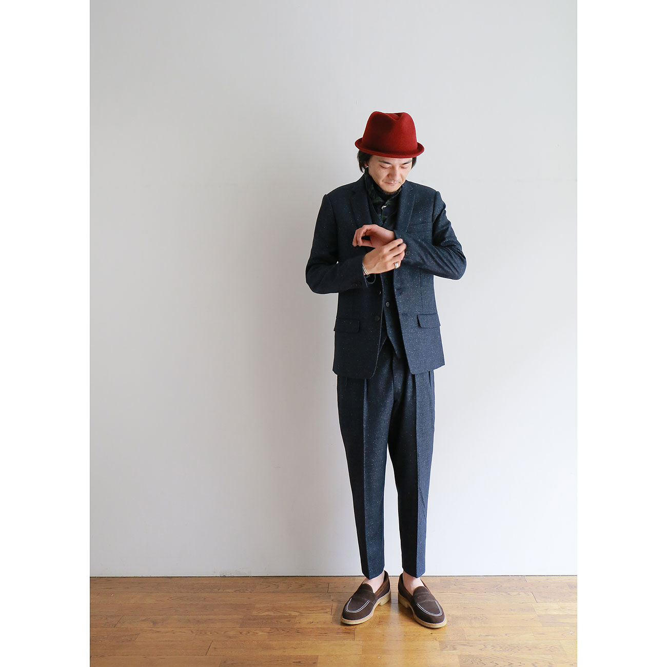 NAISSANCE / ネサーンス|NEP TWEED JACKET - Blue | 通販 - 正規