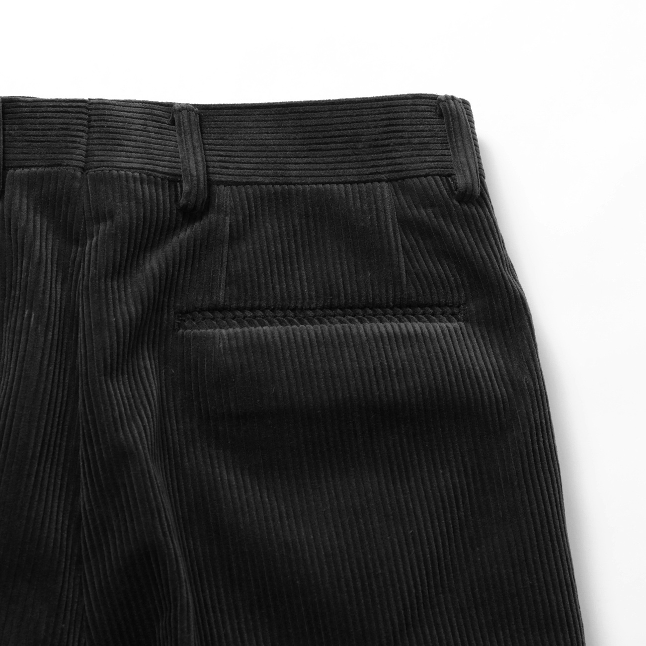 NEAT / ニート | Highdensity Corduroy Wide - Black | 通販