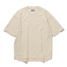 CURLY / カーリー | AGED COTTON TEE (S/S) - Ivory