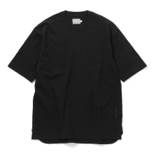 CURLY / カーリー | AGED COTTON TEE (S/S) - Black
