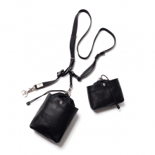 nunc / ヌンク | Near Here Bag - Water repellent leather - Black