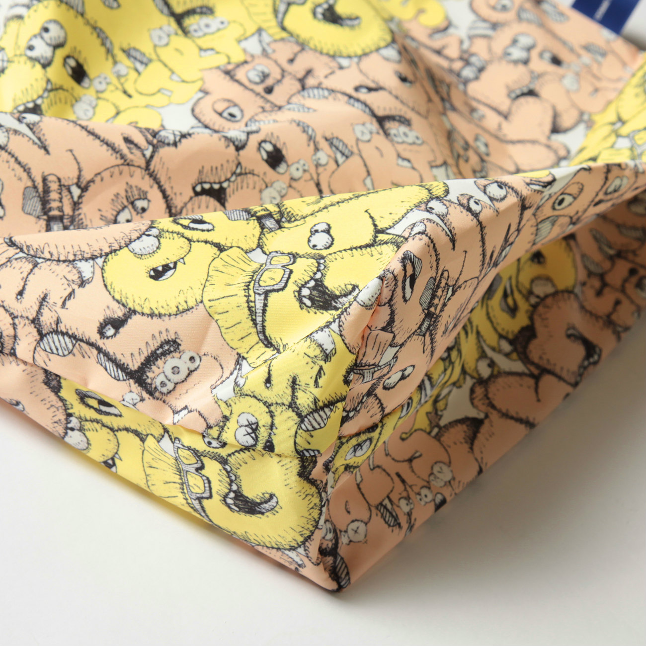 COMME des GARCONS SHIRT | KAWS pattern printed polyester - Yellow 