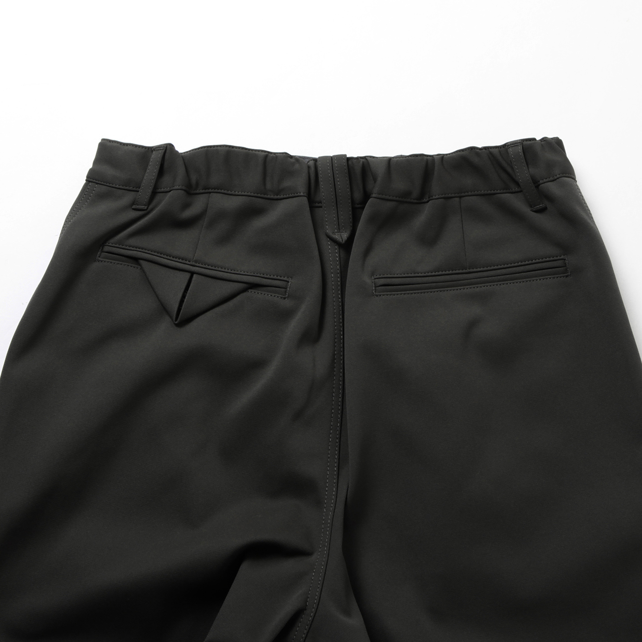 CURLY / カーリー | SOLID DOUBLE-KNIT TAPERED PANTS