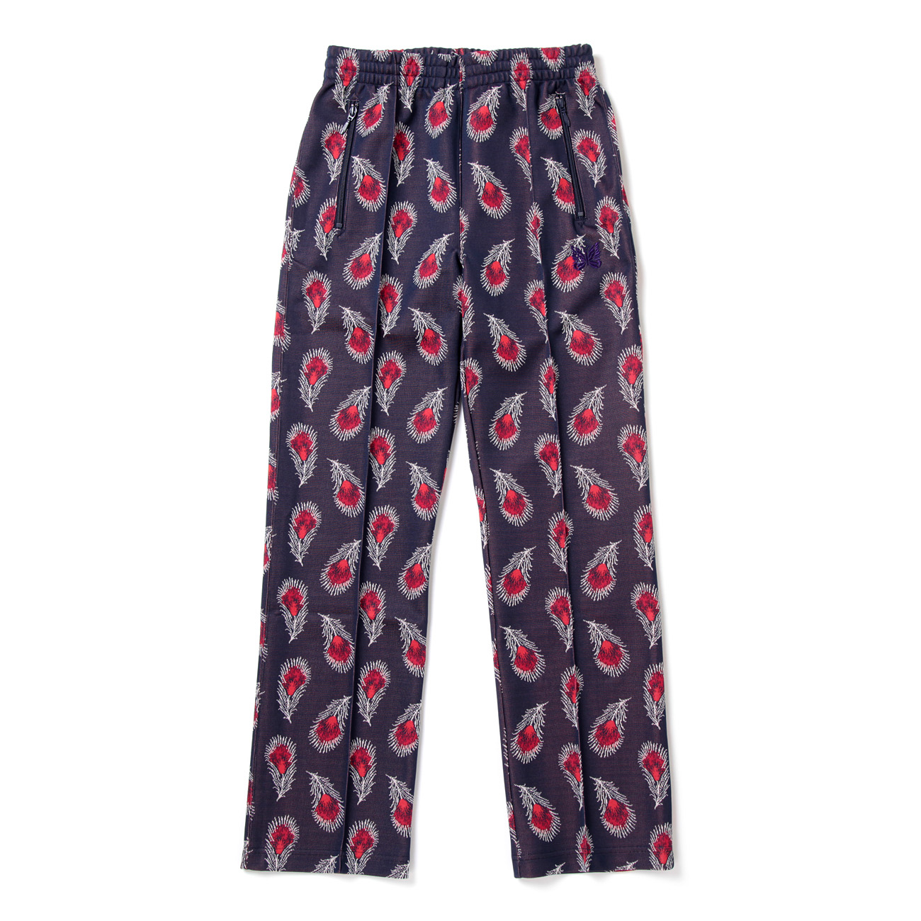 パンツ NEEDLES Track Pant - Poly Jq. [Feather] Needles / ニードルズ | Track Pant - Poly Jq. - Feather
