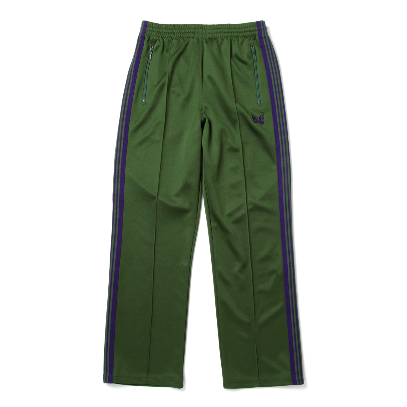 Needles / ニードルズ | Track Pant - Poly Smooth - Ivy Green