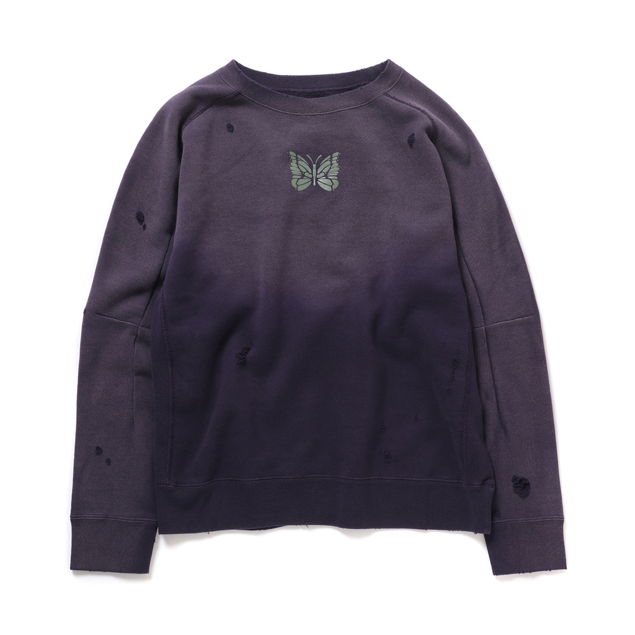 Needles / ニードルズ | Deconstructed Sweat Shirt - Cotton French