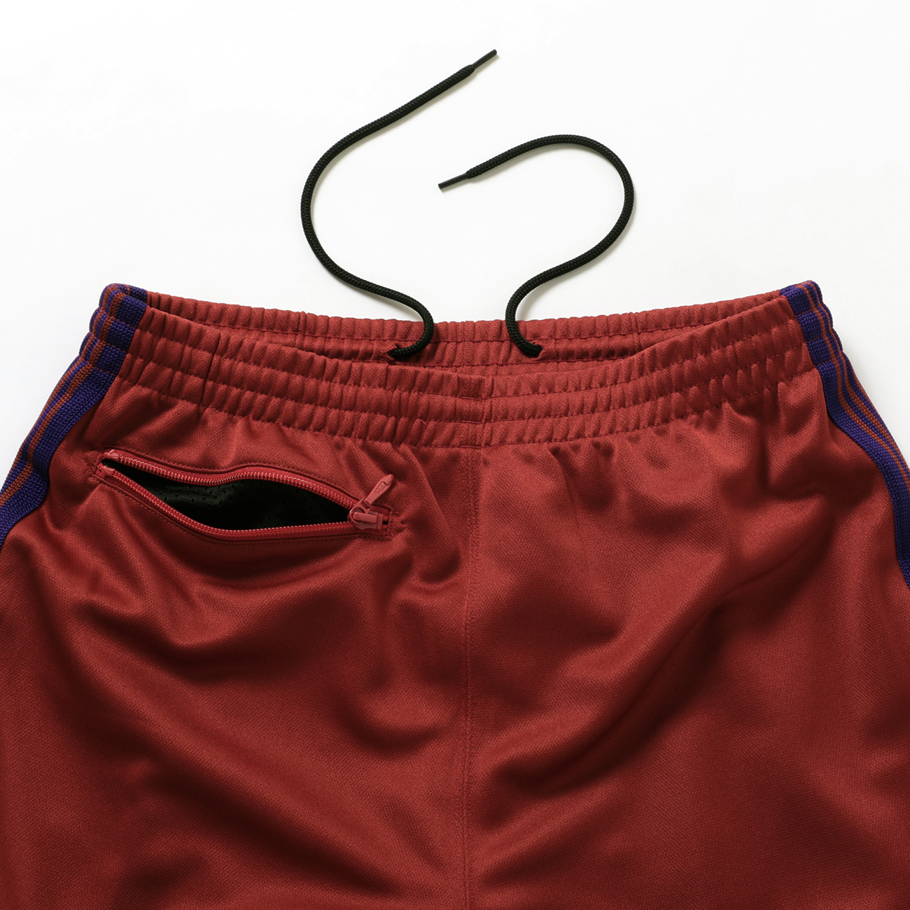 【N4】Needlesニードルズ19SSトラックパンツ スムースジャージレッド Needles ニードルス 19SS 日本製 Track Pant Poly Smooth トラック