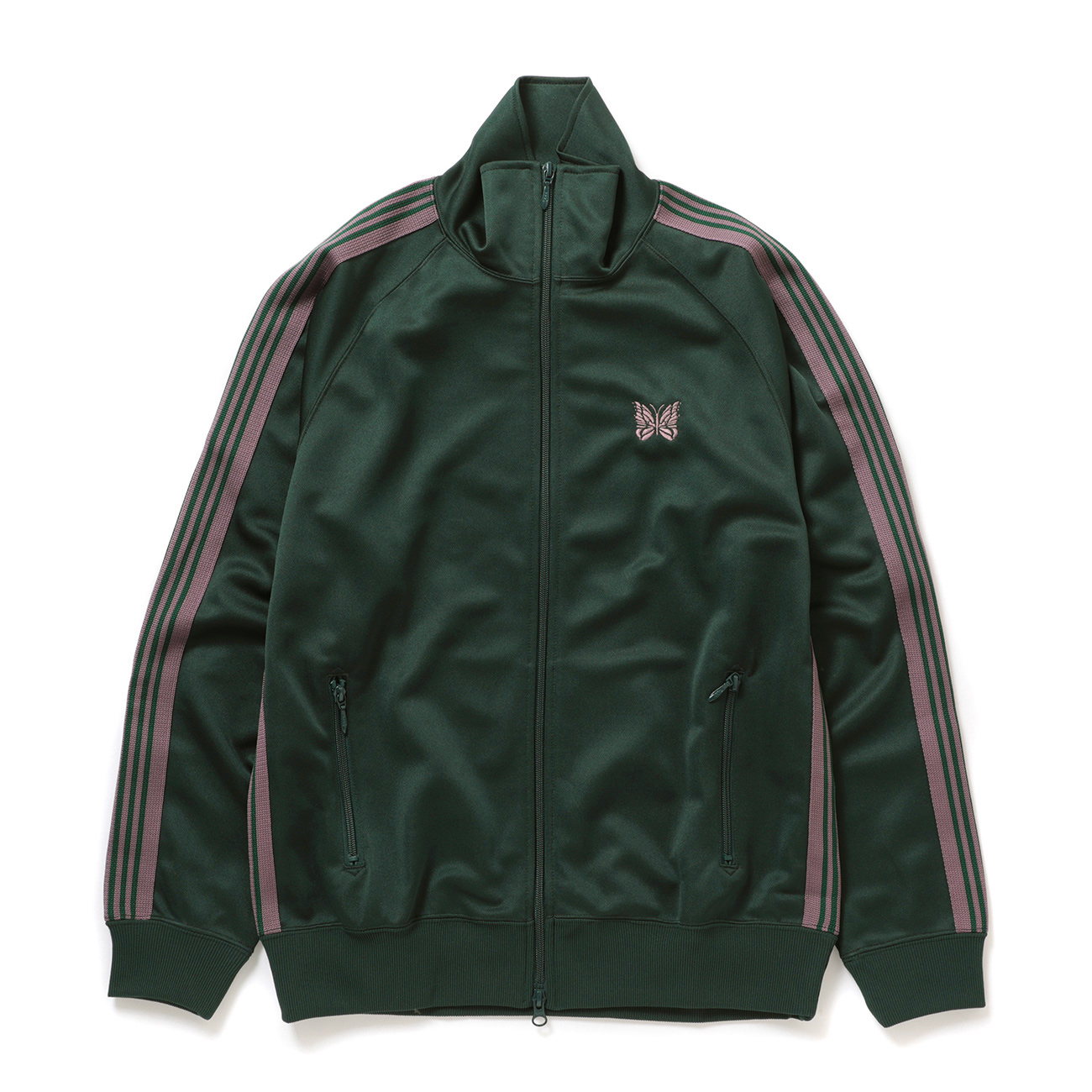 Needles / ニードルズ | Track Jacket - Poly Smooth - Green