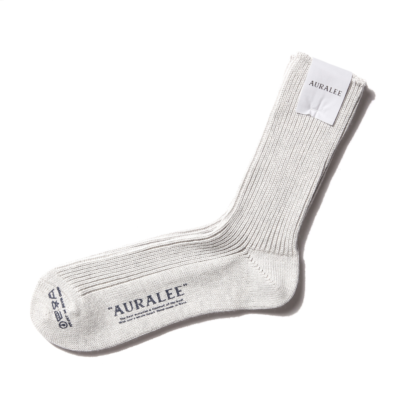 AURALEE / オーラリー | COTTON CASHMERE LOW GAUGE SOX (メンズ