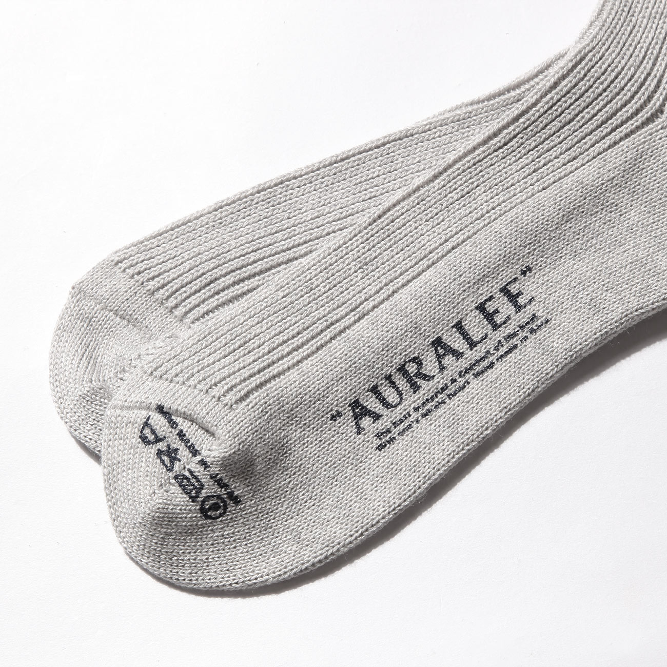AURALEE / オーラリー | COTTON CASHMERE LOW GAUGE SOX (メンズ