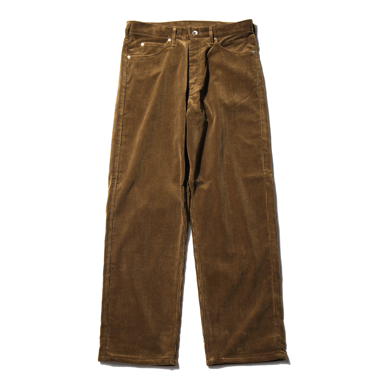 AURALEE / オーラリー | WASHED CORDUROY 5P PANTS (メンズ) - Brown