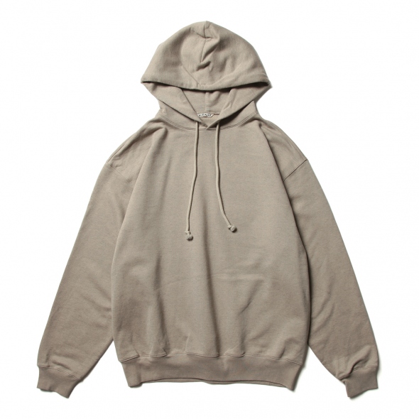 AURALEE SUPER SOFT HEAVY SWEAT P/O PARKA