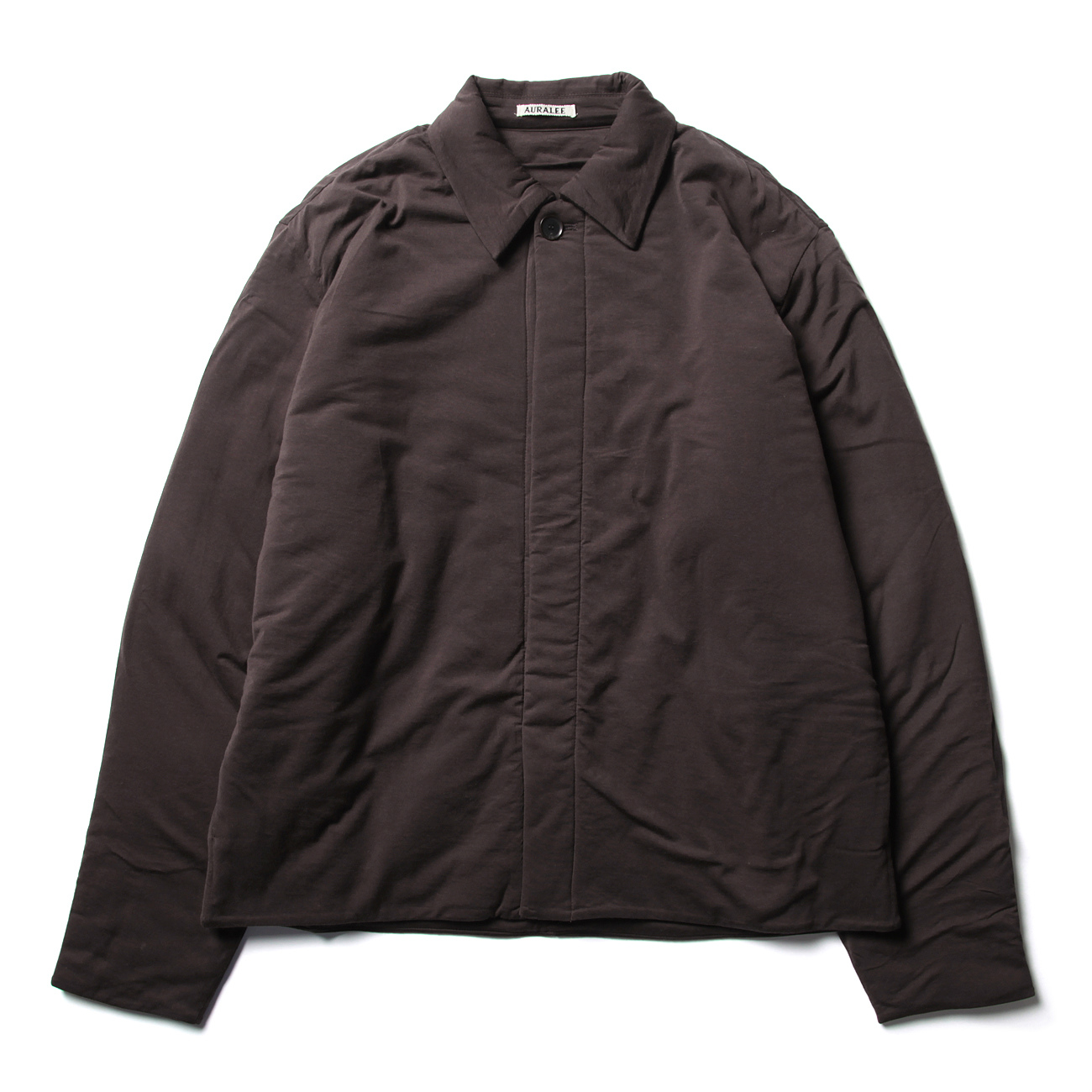 AURALEE / オーラリー | DOUBLE CLOTH PUFFER BLOUSON - Dark Brown