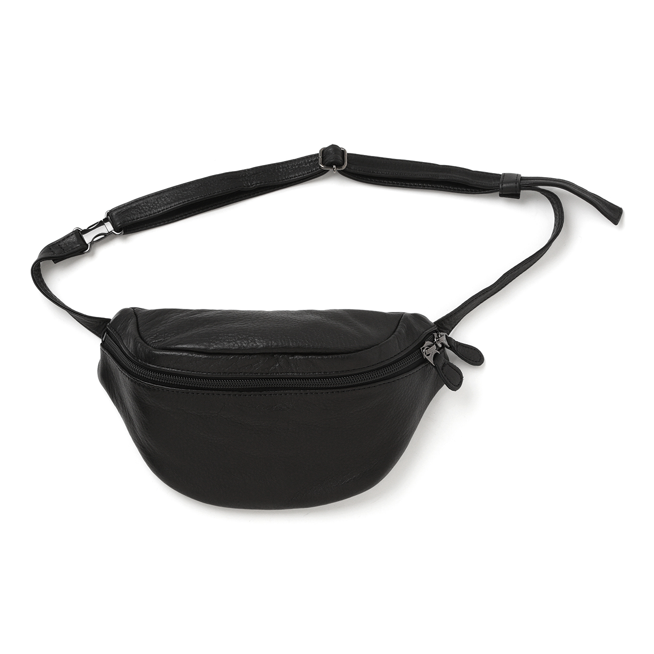 FUJITO / フジト | Leather Fanny Pack - Black | 通販 - 正規取扱店