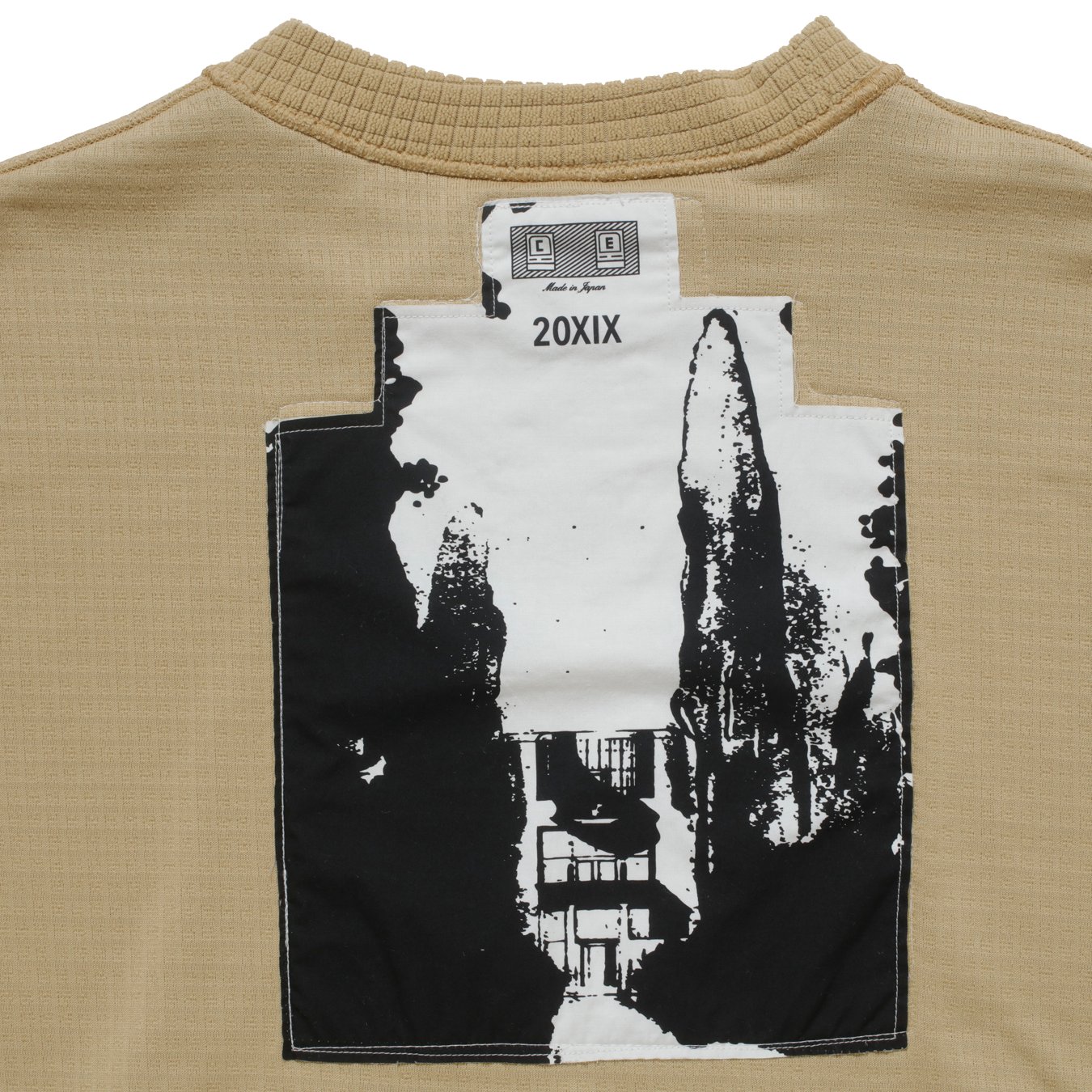 C.E / シーイー | BLOCK FLEECE CREW NECK - Beige | 通販 - 正規取扱