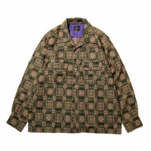 Classic Shirt - R/PE/W Botanical Jq.  - Green