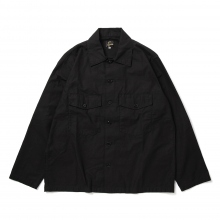 L/S Fatigue Shirt - Back Sateen - Black