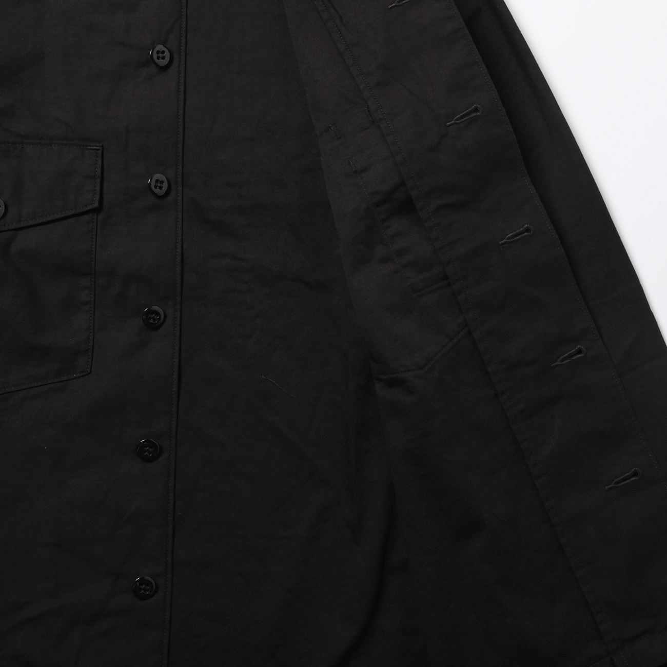 Needles / ニードルズ | L/S Fatigue Shirt - Back Sateen