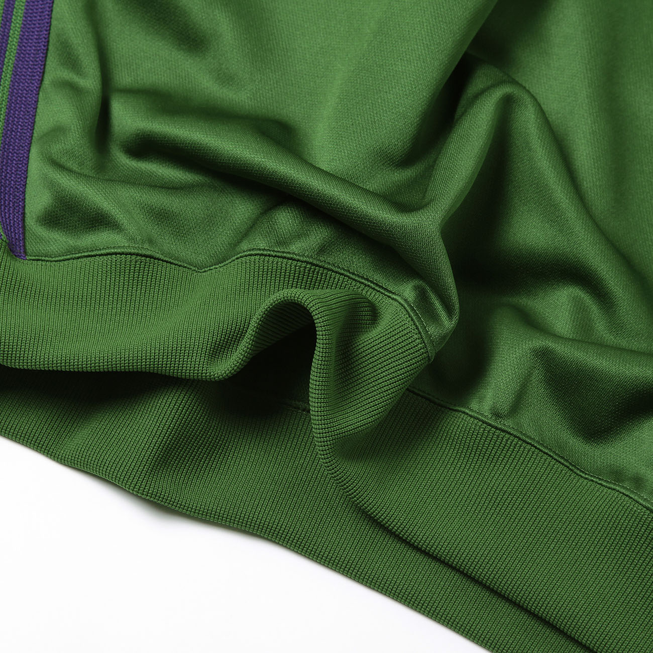 Watson着用　Needles Needles / ニードルズ | Track Crew Neck Shirt - Poly Smooth - Ivy