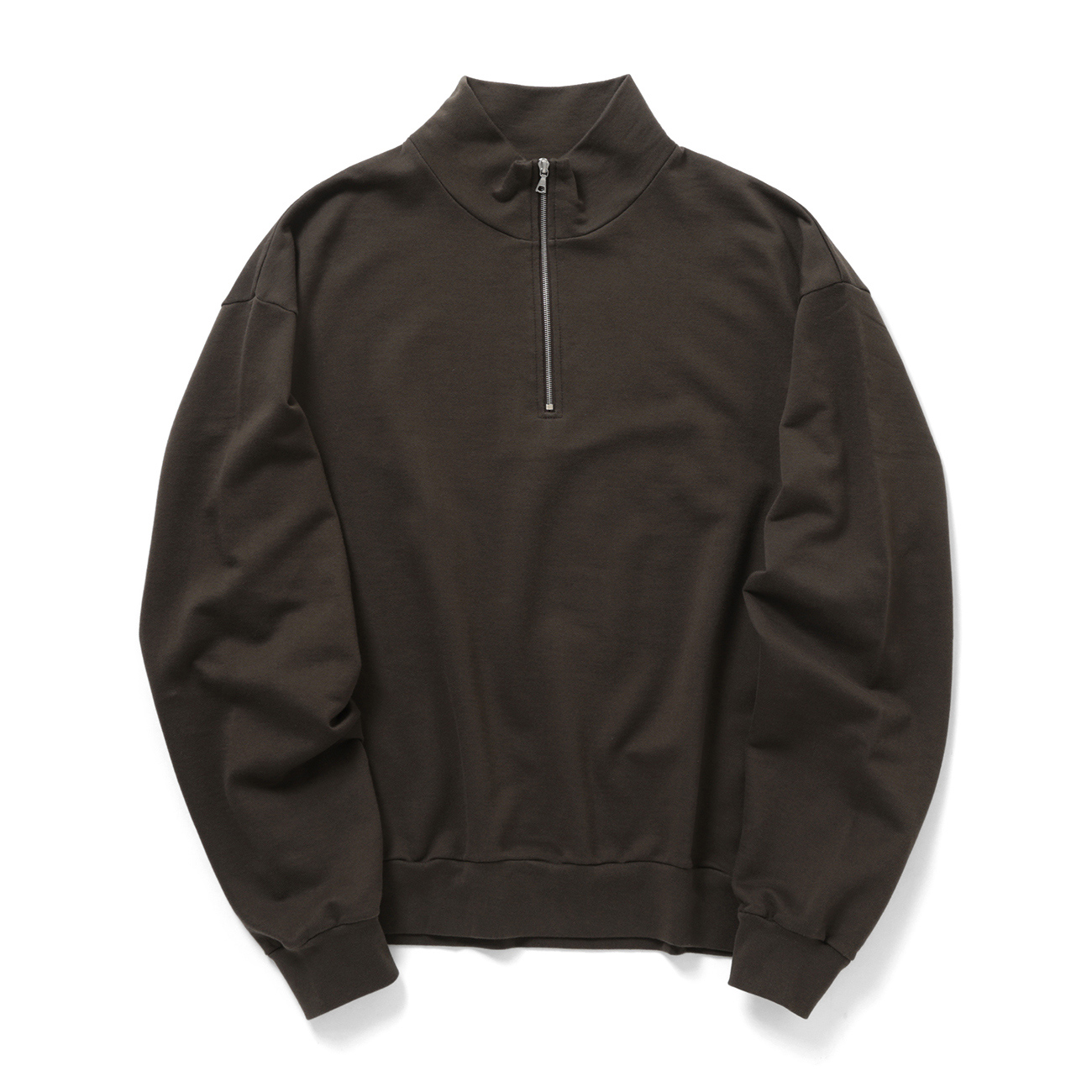 AURALEE / オーラリー | SUPER HIGH GAUGE SWEAT HALF ZIP P/O