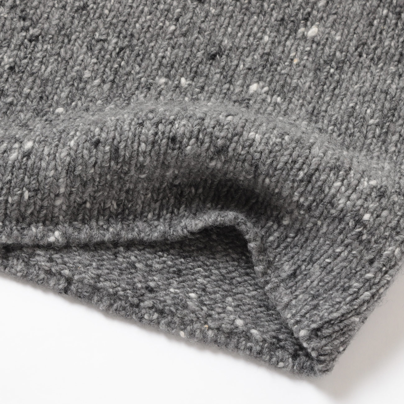 AURALEE / オーラリー | LOW-GAUGE HOMESPUN TWEED KNIT P/O (メンズ