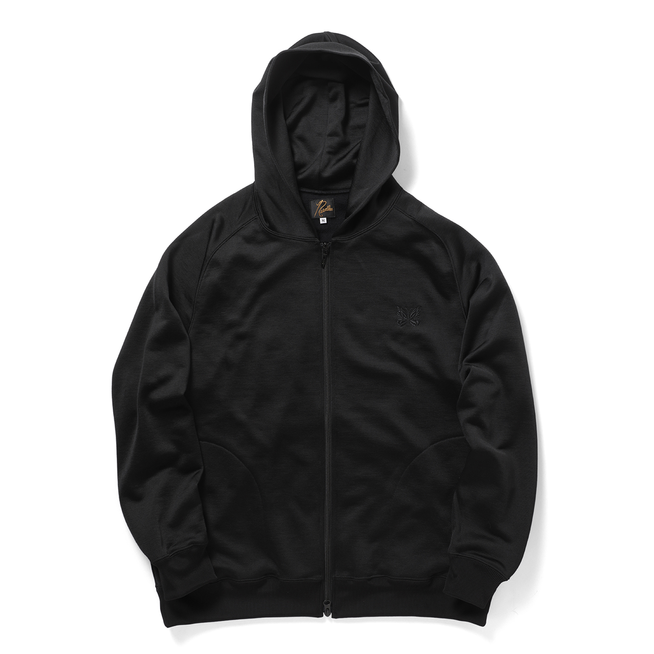 ニードルズ上下。一回着用美品 Needles / ニードルズ | Zipped Hoody - Bright Jersey - Black | 通販