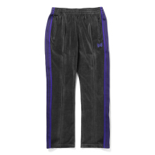 Needles / ニードルズ | Narrow Track Pant - C/PE Velour - Charcoal