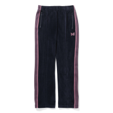 Needles / ニードルズ | Narrow Track Pant - C/PE Velour - Navy