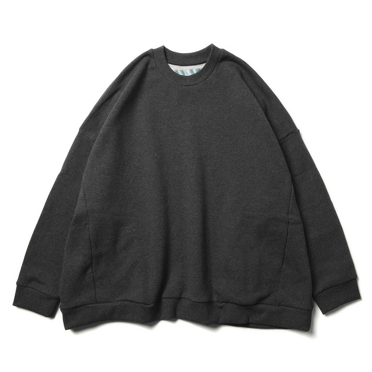 ワイド スウェットトレーナー - Charcoal Gray