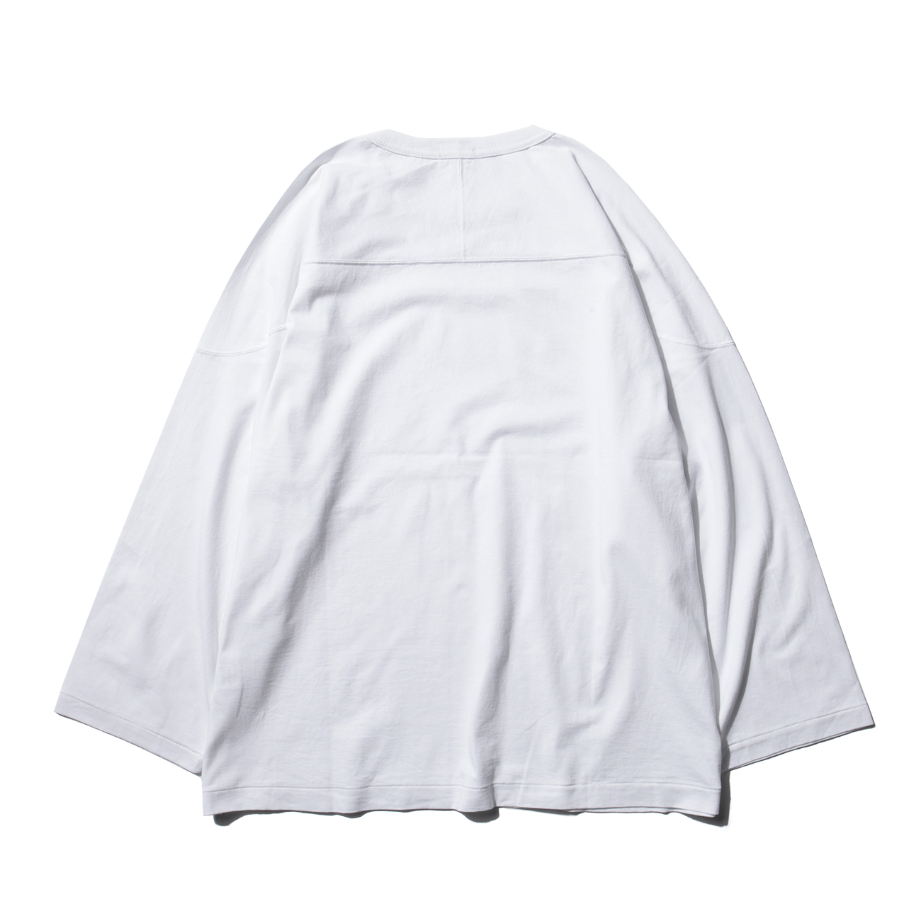 COMOLI / コモリ   フットボール Tシャツ   White   通販   正規取扱店