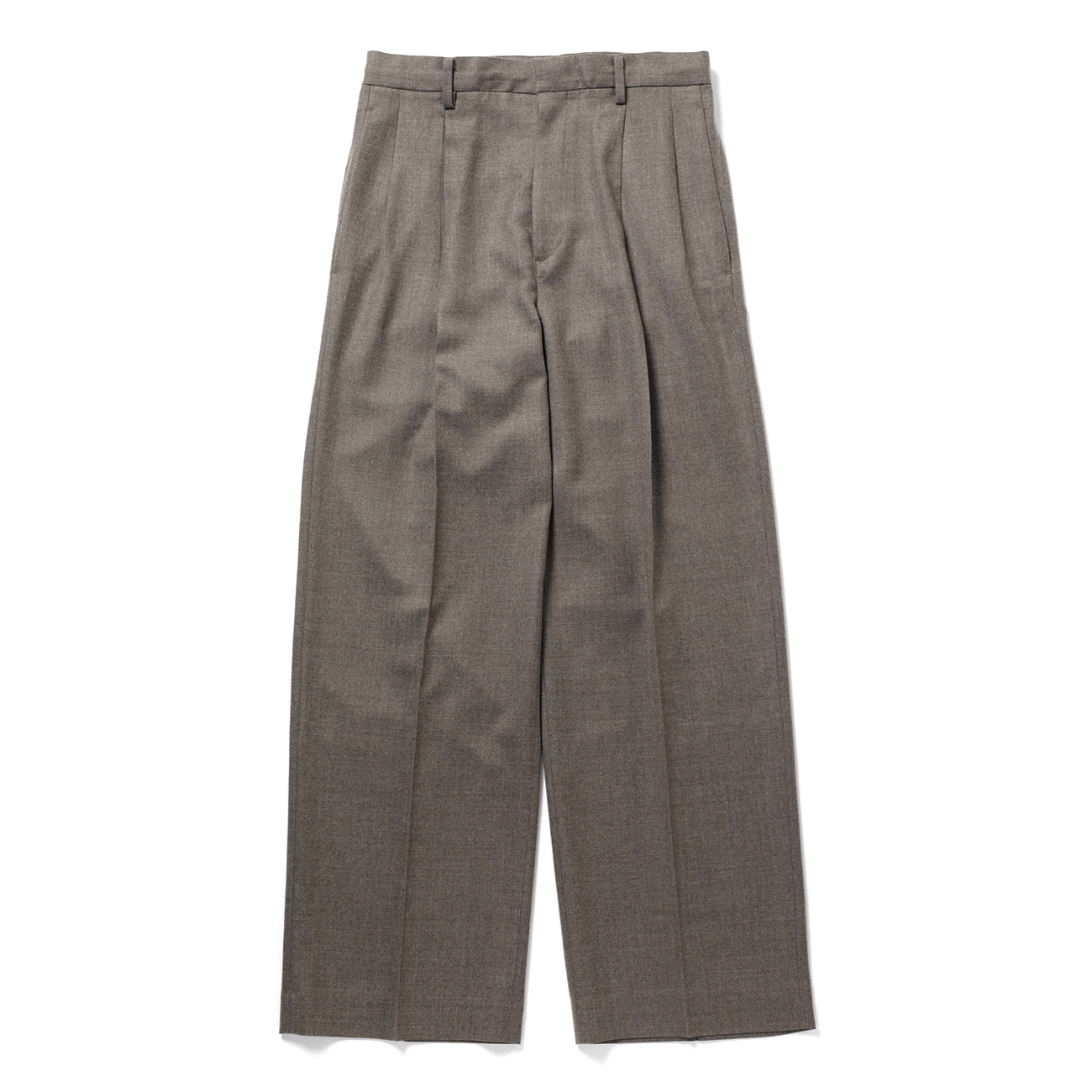 AURALEE / オーラリー | SUPER LIGHT WOOL TWO-TUCK SLACKS