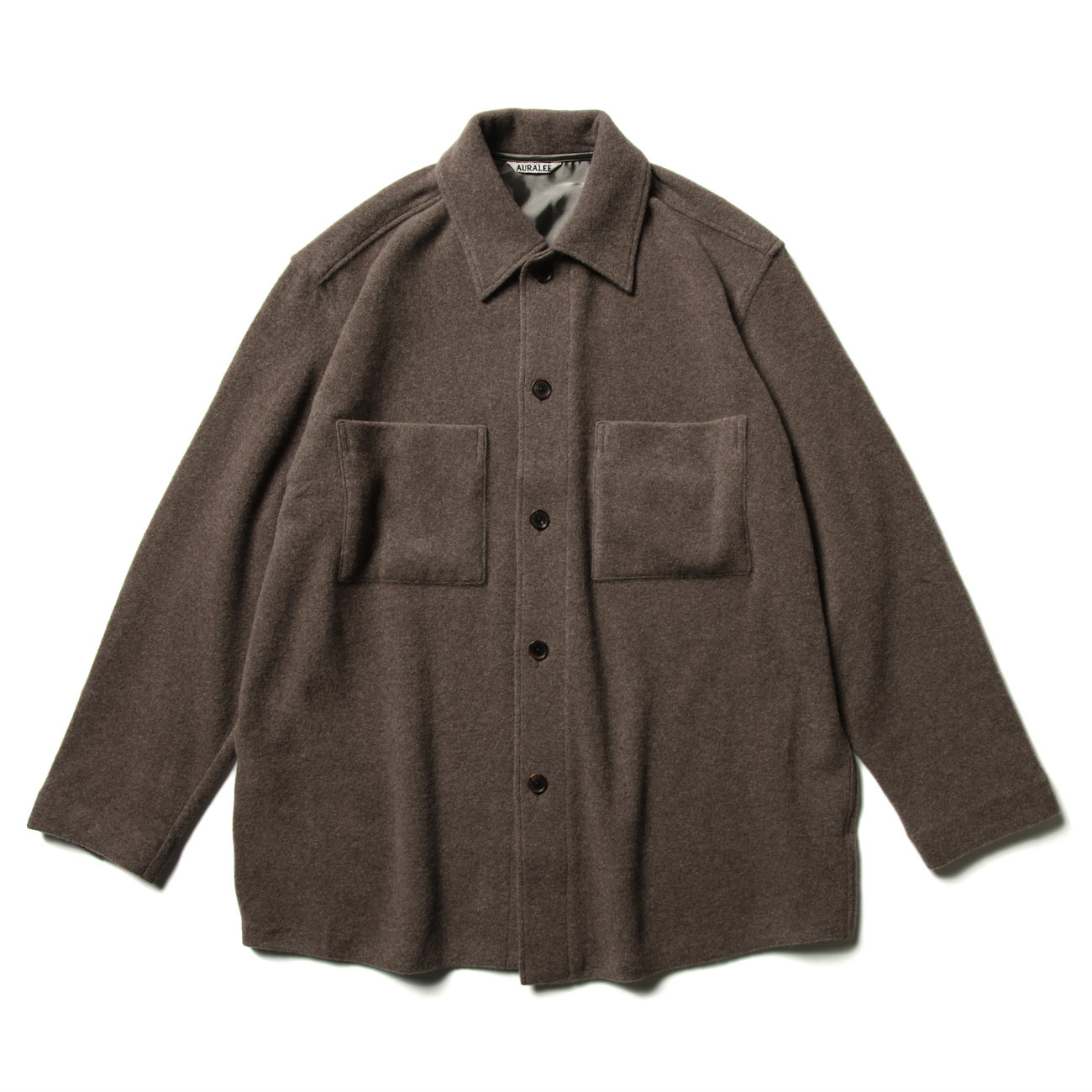 AURALEE オーラリー カシミヤ100% BIG SHIRT 記念限定シャツ - トップス