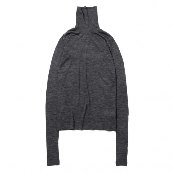 AURALEE / オーラリー | SUPER SOFT WOOL SHEER JERSEY TURTLE