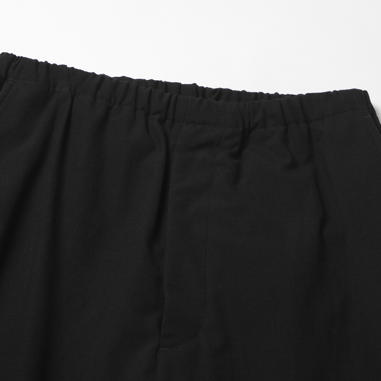 stein / シュタイン | DRAWSTRING WIDE TROUSERS - Black | 通販