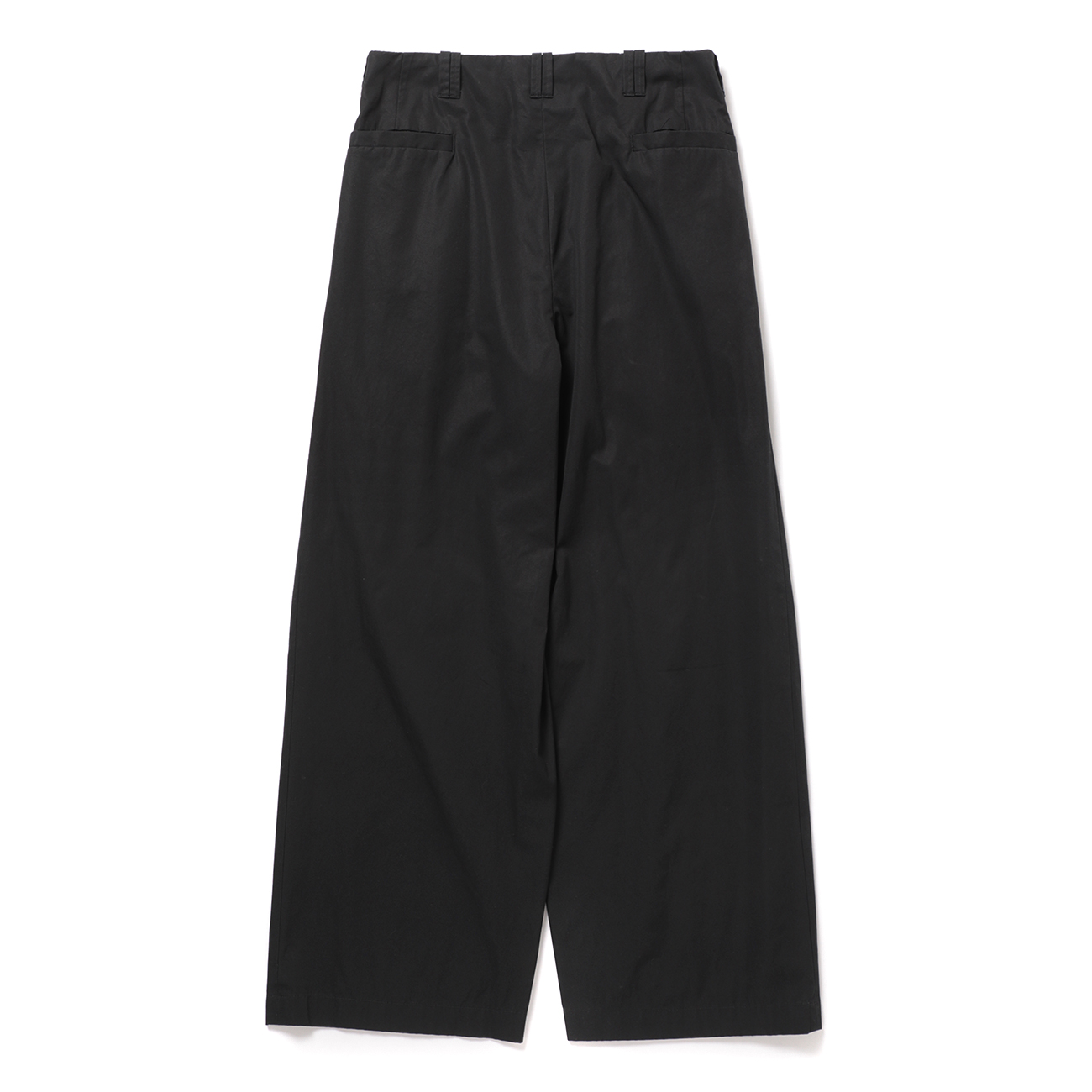 YOKE 新春別注3PLEATED WIDE LEG TROUSERS Denim 3Pleated Wide-Leg Trousers – YOKE