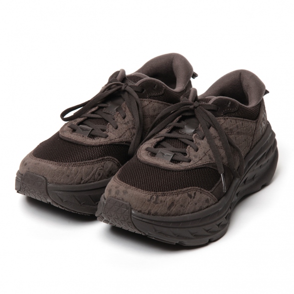 EG x HOKA ONE ONE Bondi L - Brown Crocodile