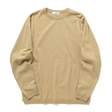 FUJITO / フジト | L/S Knit T-Shirt - Beige
