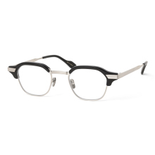 kearny / カーニー | tommy - Black × Silver / lens Clear