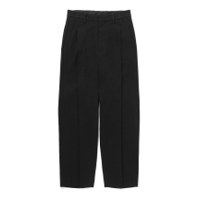 URU / ウル | COTTON SILK - 1 TUCK PANTS - Black