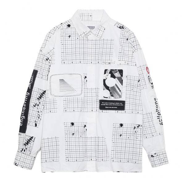 C.E シーイー CELLPHONE ENGINEERING SHIRT　L C.E シーイー CELLPHONE ENGINEERING SHIRT L - メルカリ