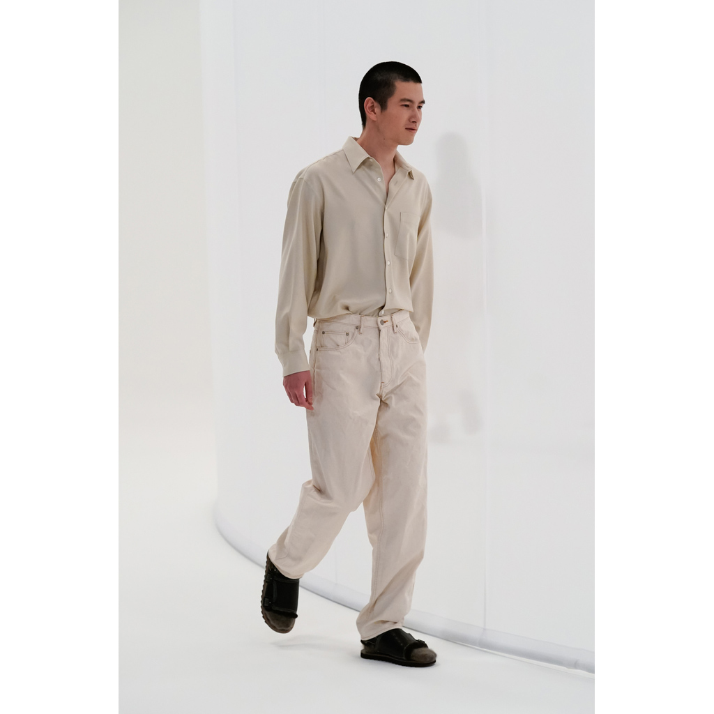 AURALEE / オーラリー | ORGANIC COTTON SLUB DUCK WIDE ...