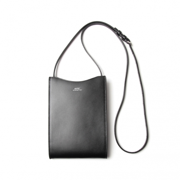 A.P.C. / アーペーセー | Jamie ネックポーチ - Black | 通販 - 正規