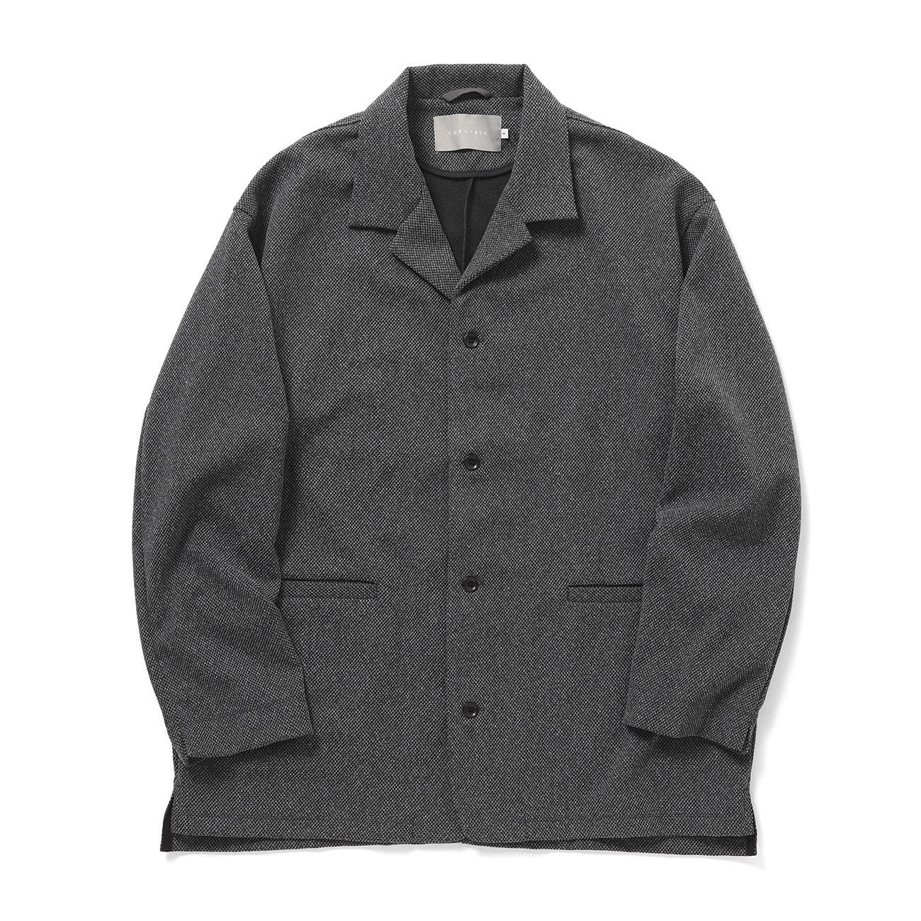 CURLY / カーリー | AIR PIQUE SHIRT JACKET - Mix Gray | 通販 - 正規