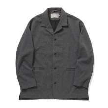 CURLY / カーリー | AIR PIQUE SHIRT JACKET - Mix Gray