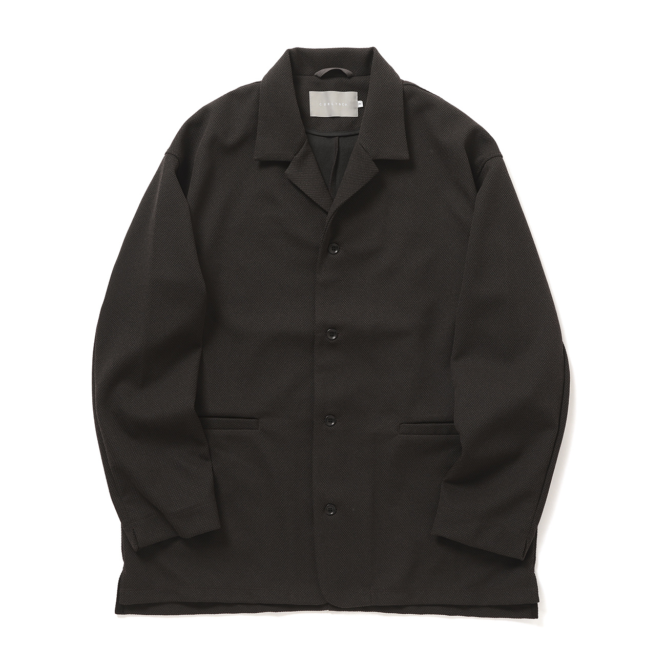 CURLY / カーリー | AIR PIQUE SHIRT JACKET - Dark Choco | 通販
