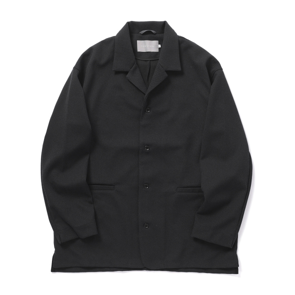 CURLY / カーリー | AIR PIQUE SHIRT JACKET - Black | 通販 - 正規