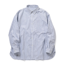FreshService / フレッシュサービス | DRY OXFORD CORPORATE L/S B.D SHIRT - Blue Stripe