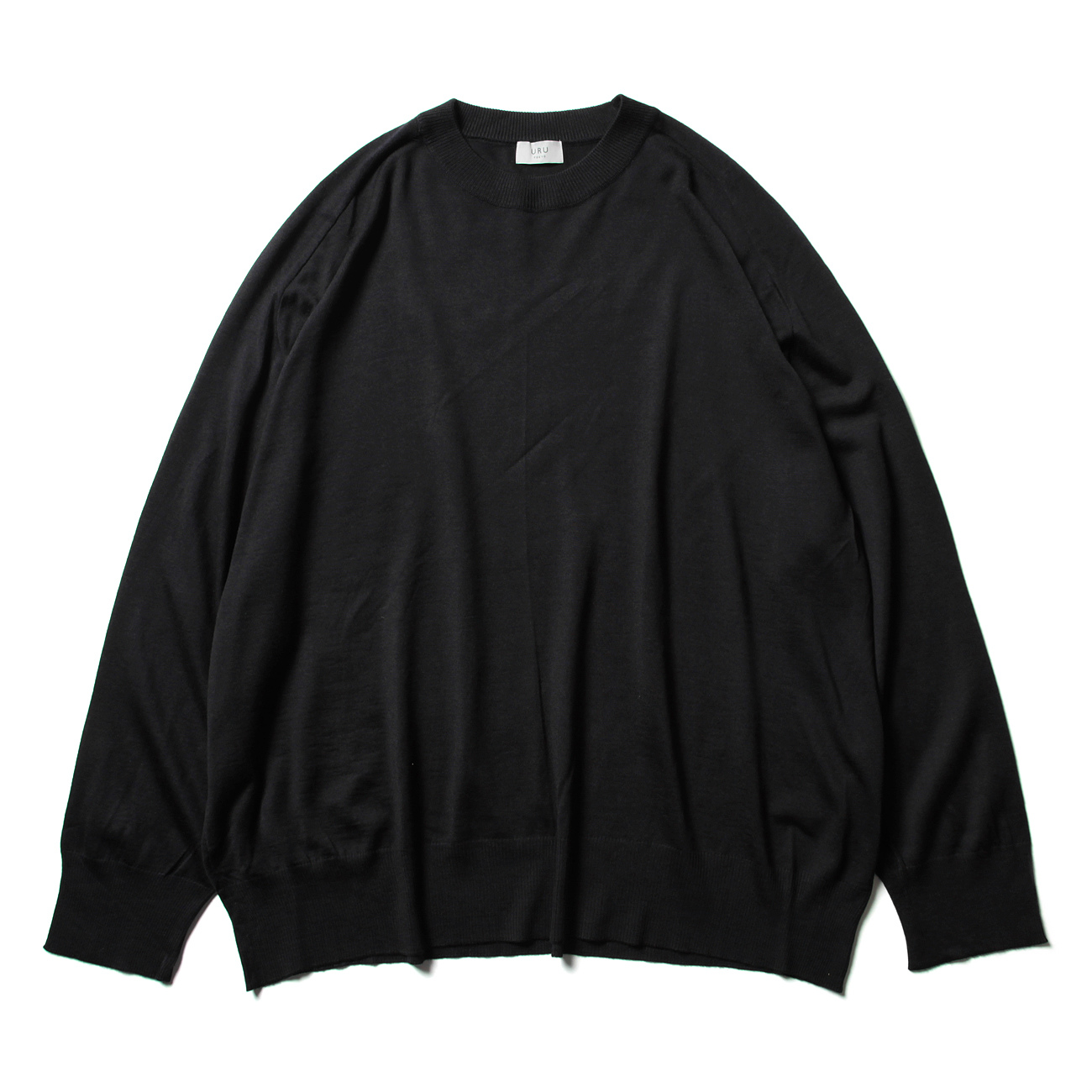 URU / ウル | ACRYL RAYON WOOL / CREW NECK L/S KNIT - Navy | 通販 - 正規取扱店 |  COLLECT STORE / コレクトストア