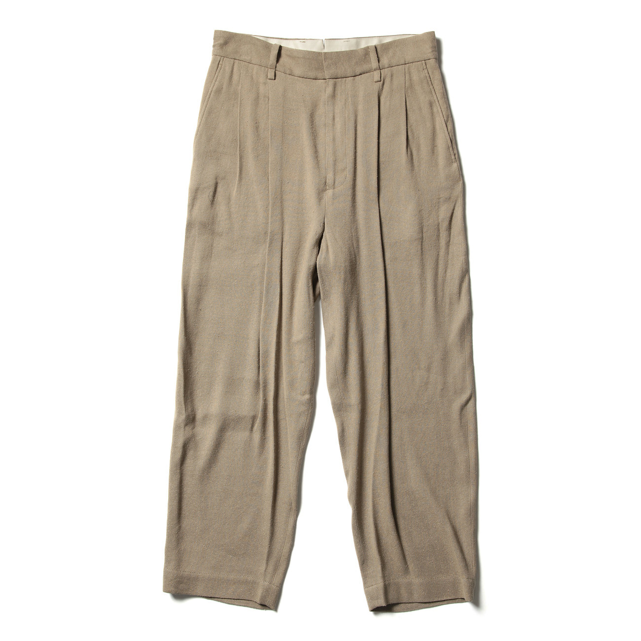 uru 18aw 2tuck wide pants (typeA) | bringitonmusical.com